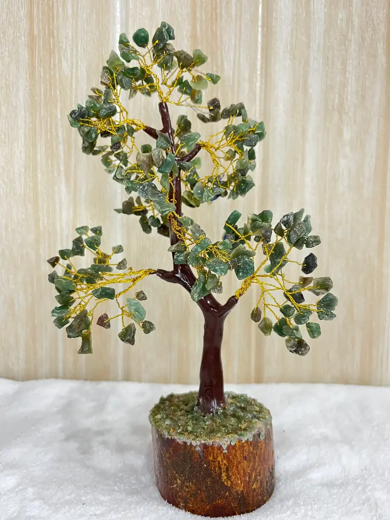 Green Aventurine Crystal Tree (300 Beads)