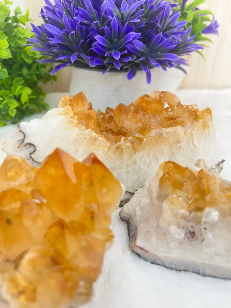 Citrine Cluster (500gm - 1.5KG)