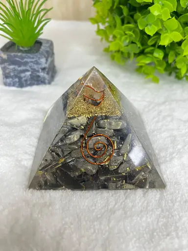 [Pyramid] Pyrite Orgone Pyramid