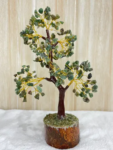 [Tree] Green Aventurine Crystal Tree (300 Beads)