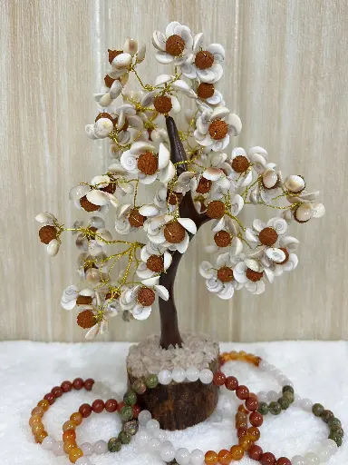 [Tree] Gomati Chakra With Rudraksha Tree (300 Beads)